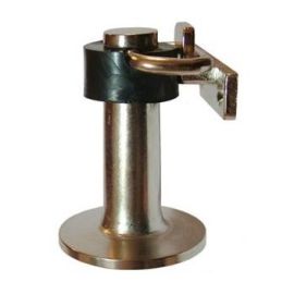 Floor doorstop with latch, 70 mm