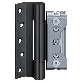 Set of adjustable hinges for non-rebated doors BAKA Protect 4048 3D MSTS K M