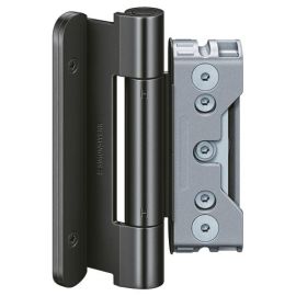 Set of adjustable hinges for exterior doors with acoustic seal BAKA Protect 4040 3D FD MSTS