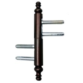 Pirkstiņeņģes EXACTA 495/14 ar dekoratīvām čaulām, bronzas tonī