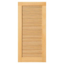 Slēģu panelis FIGUR 2 ar fiksētām koka lamelēm. BLANK.