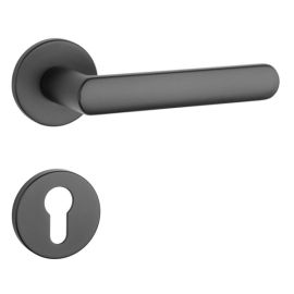 Handle set with round roses AT FRAGOLA R