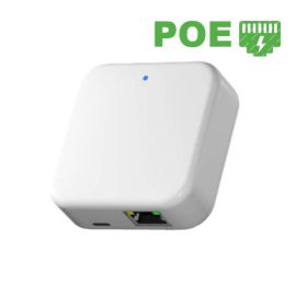 E LAN tīkla vārteja G3P POE, balta