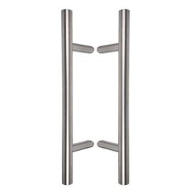 Pasvirusiais kampais nerūdijančio plieno traukimo rankena HARKO INOX