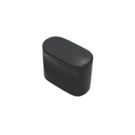 Cylinder knob, black