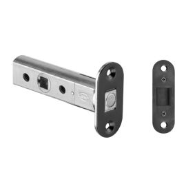 Magnetic latch JNF IN.20.153, black titan PVD
