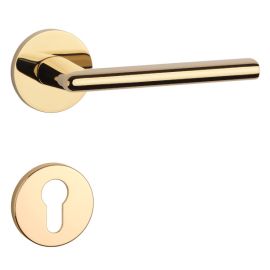 Handle set with round roses AT KALMIA R