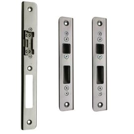 Smūgio plokštelių komplektas daugiafunkciams užraktams su kabliais ir kaiščiais 15-530E/3615-530Q31