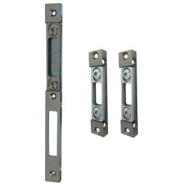 Set of screw-on strike plates for multi-point locks with bolts KFV 19-512V/2319-512V