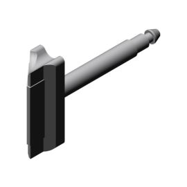 SOFT-latch for H-Type middle lock cases of Multi-point-locks BSxxxx, D35 mm, 2 mm, beveled