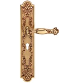 Historic-style door handle QUEEN 1405 PL