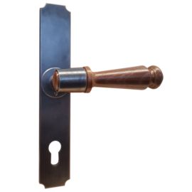 Apsauginių medinių rankenų rinkinys lauko durims 111