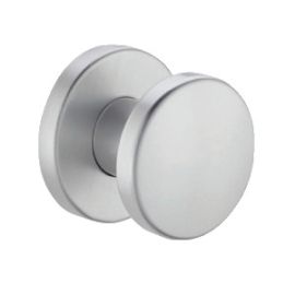 Door knob K7 NT on round rose
