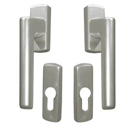 Handle set for balcony doors Si-line FAVORIT TL/PZ