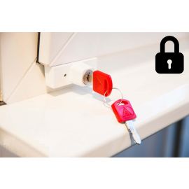 Lango sukamas užraktas