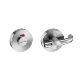 SM.030 WC latch on rose with color indicator and emergency opening with a coin