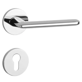 Handle set with round roses ST AVA R