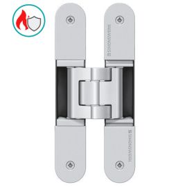 Slēptās eņģes iekšdurvīm TECTUS TE 340 3D FR ar iestrādātu ugunsdrošu blīvējumu