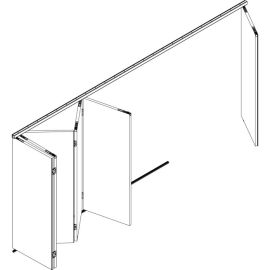 HAWA VARIOFOLD 80 H folding door system