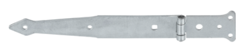 Heavy duty hinges, 300x45x4, galvanised
