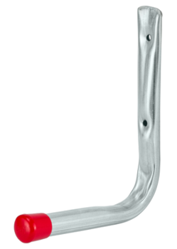 Wall hook 165x150 mm, galvanised / rubber end cups