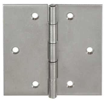Square hinges, 80x80x1,5mm, galvanised