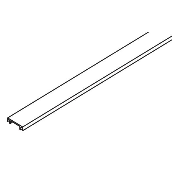 042.3038.990 clip cover for 042.3039/042.3041/042.081/042.3082, aluminium anodized, cut to size (price per 1 m)