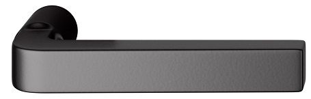 FSB 1004 ASL door handle (1 pc.) without spindle, aluminium anodised black S8