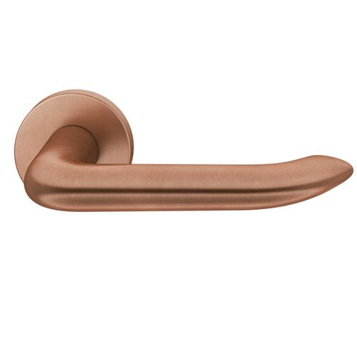 Handle set on round roses BAC, bronze