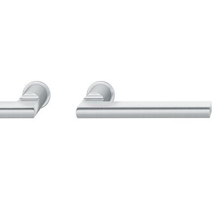 Plug-in handle set BAC, stainless steel