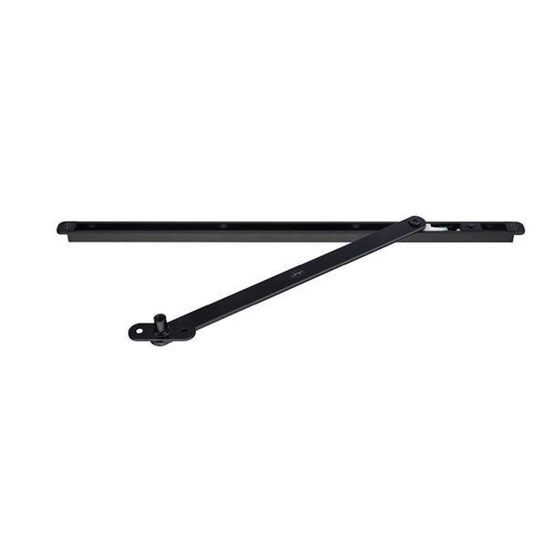 JNF IN.23.150.B door opening restrictor 45-110°, black RAL9005