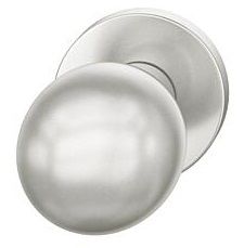 Handle knob 0802 05, single-sided fastening, aluminium F1