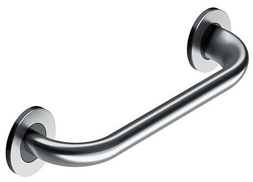 Support rail for bathrooms 300x36/22mm, matt stainless steel