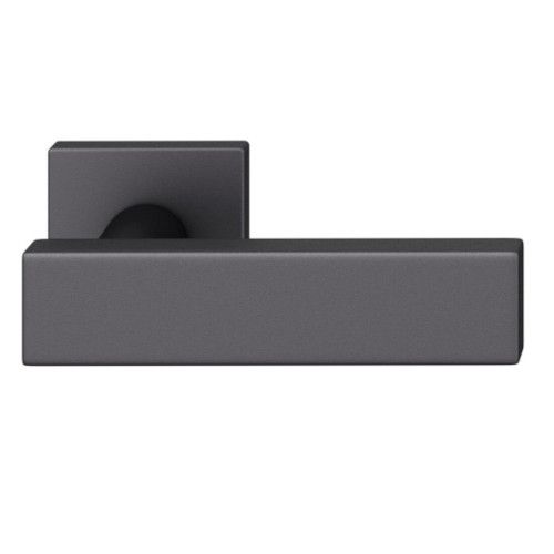 Rankenos/kvadrato rozetės rinkinysBAC, juodas aliuminis S8