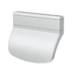 Balcony door handle, white RAL 9016