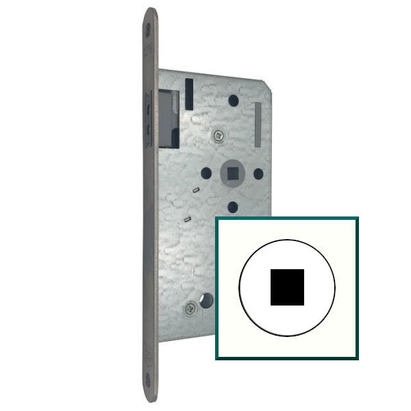 116-1/2-WC 55/78-20 magnetic lock, white
