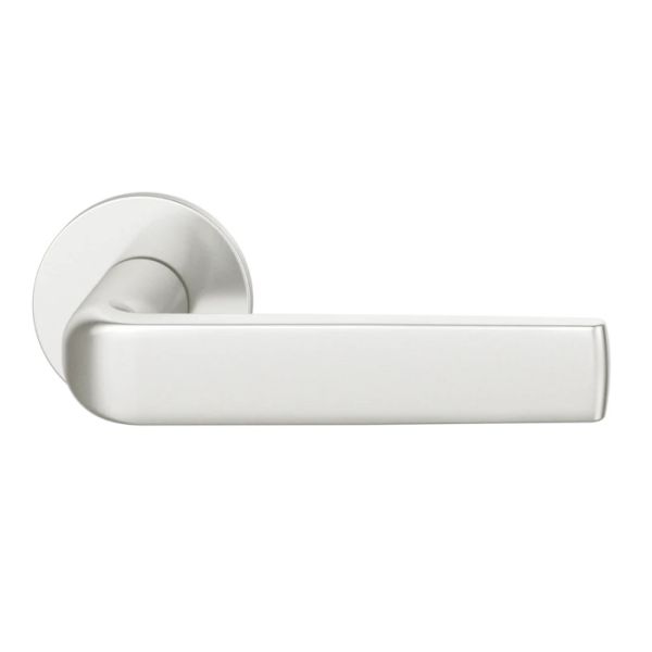 16 1267 AFL rankenos rinkinys ant apvalių rozečių BAC, durų storis 39-48mm, anodizuotas aliuminis F1