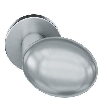 23 0804 ASL door knob fastening f. opposite side, stainless steel matt