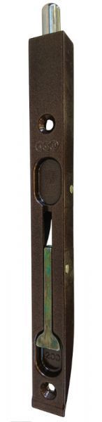 Flush bolt 20x16x250 mm, browned