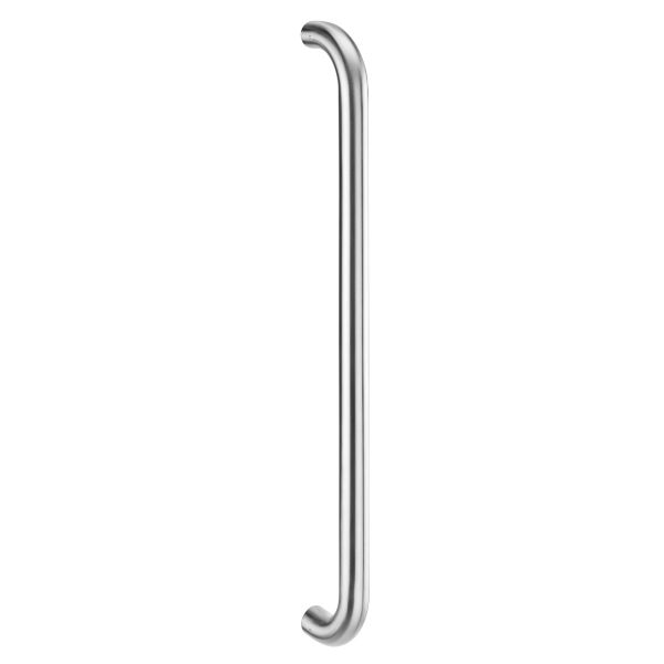 Pull handle with fastening, Ø30x 600 mm, stainless steel