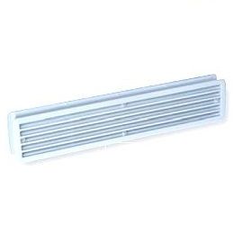 Double-sided ventilation grille 456x92 mm, white