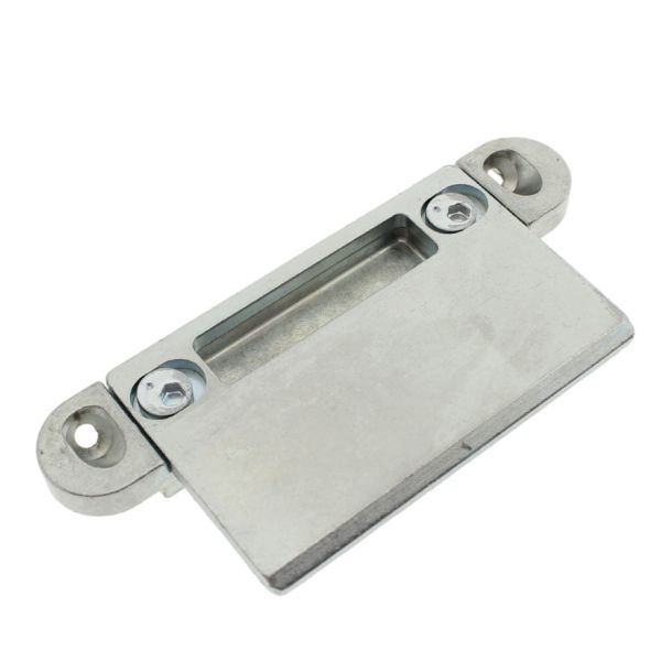 DZM 402-00031-D reguliuojamas užraktas, šviesiai cinkuotas, 32 mm