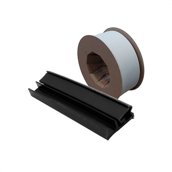 Weather seal for doors and windows 5000,12mm, AC, black (roll 200 m)