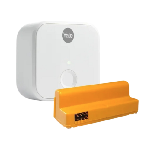 YALE DOORMAN modulis ir HUB rinkinys prijungimui prie išmaniojo telefono