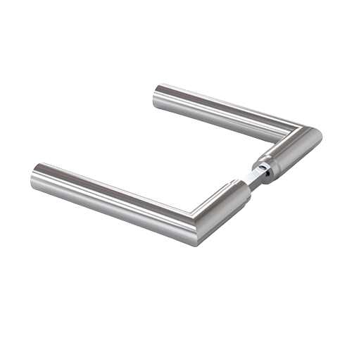 608 W32 rankenų pora + ašis, poliruotas nerūdijantis plienas 032