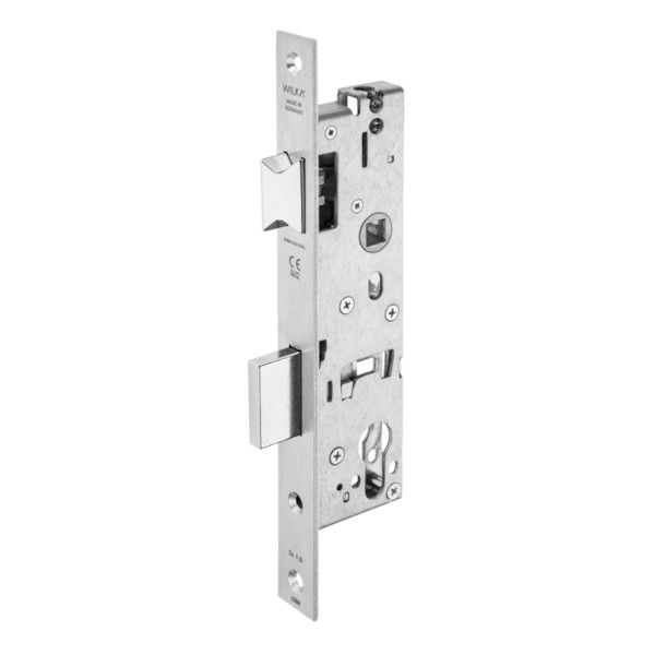 638N Mortise lock for framed fire doors D35/92/24 mm, stainless steel
