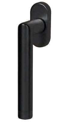 Window handle RONNY, 35 mm spindle, matt black