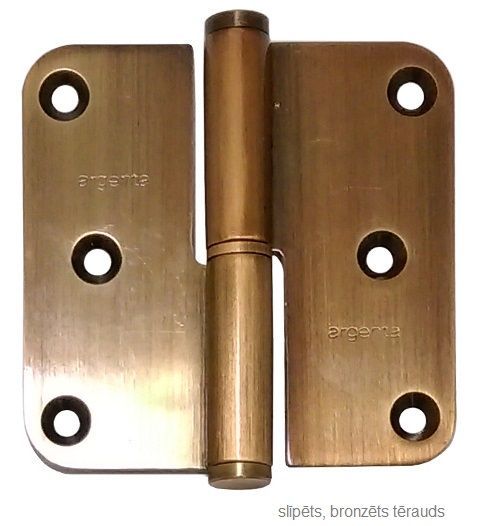 Hinge RFS 80/80A, right, bronzed stainless steel