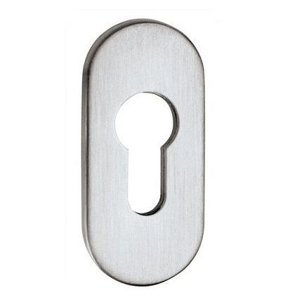 811 PZ oval key rose 9mm, stainless steel