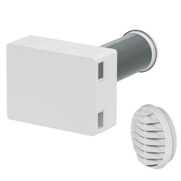 Aktyvaus vėdinimo įrenginys AEROPLUS WRG SMART su PVC oro grotelių